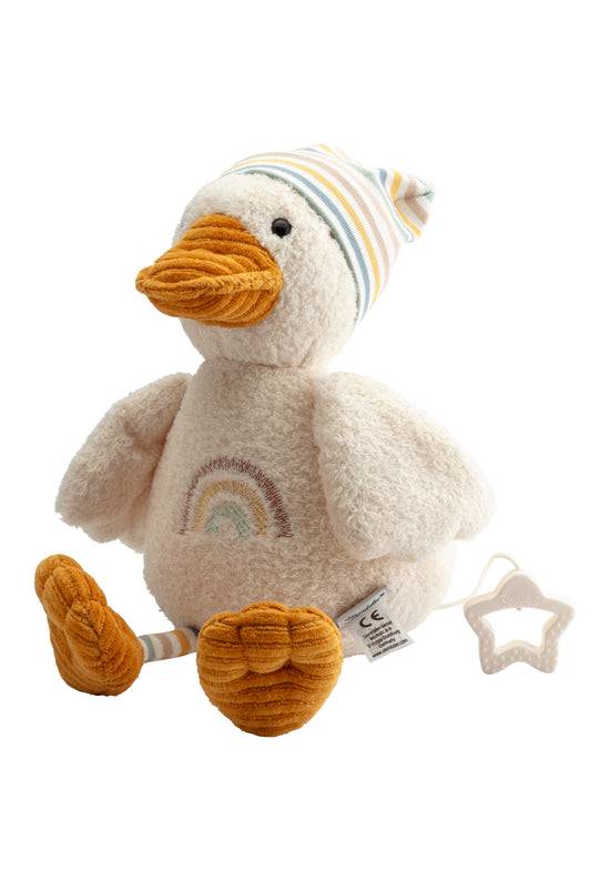 Sterntaler Spieluhr groß, Ente Edda in cremeweiß, 25cm Blitzangebot