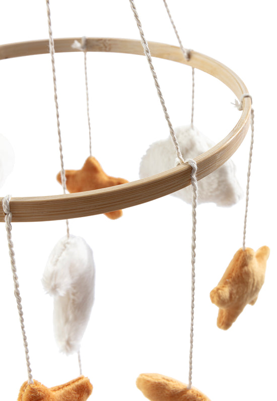 Sterntaler Mobile Himmelskörper mit Holzring und Kugel Neuheiten