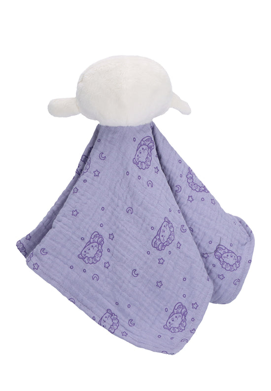 Sterntaler Kuscheltuch Schlummerschaf in Flieder Räumungsverkauf