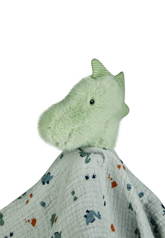 Sterntaler Schmusetuch Dino Rexi in graublau, 34cm Riesige Ersparnisse