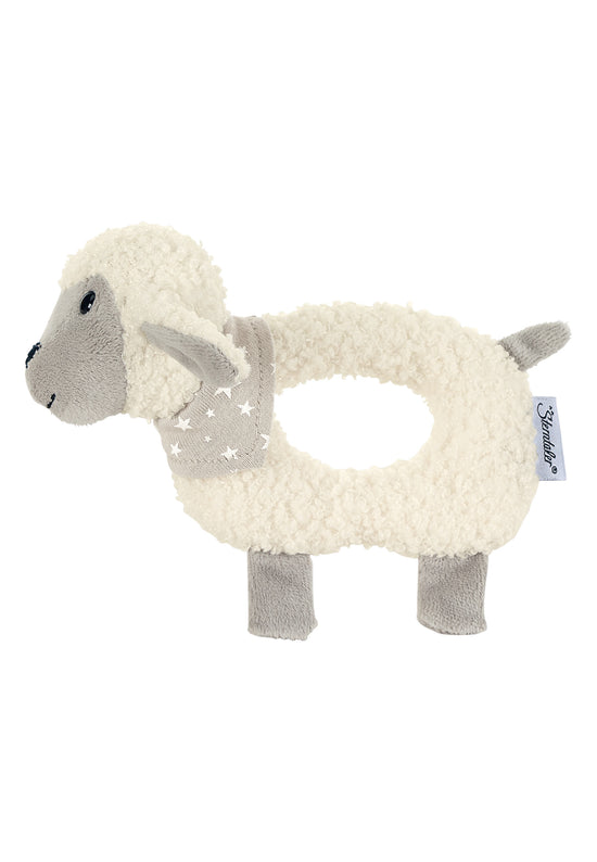 Sterntaler Greifling Schaf Stanley in Ecru mit Grau, 16 cm Bis zu 50% Rabatt