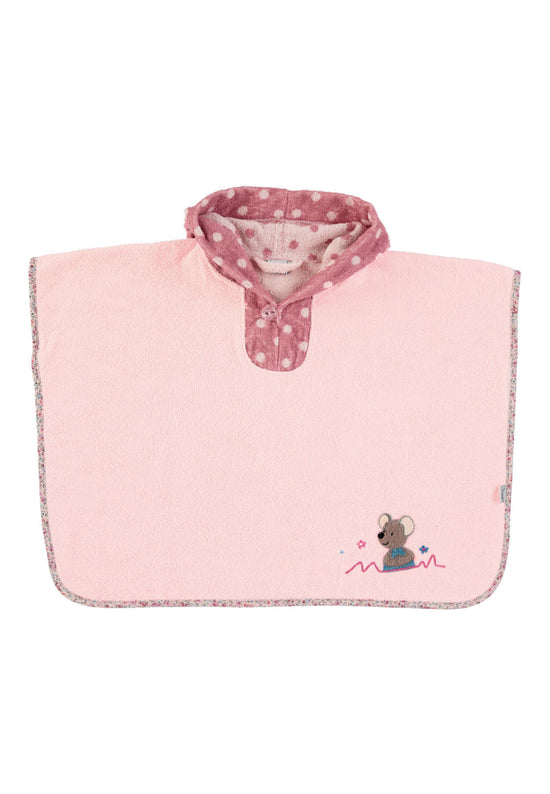 Sterntaler Poncho Maus Mabel aus Frottee in Zartrosa, 70x50cm Meist gekauft