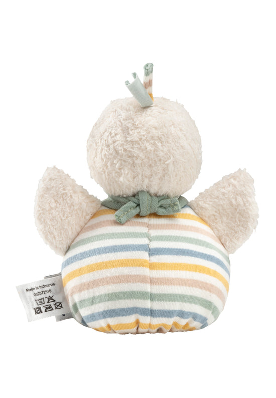 Sterntaler Knuddelsäckchen Ente Edda in buntem Ringel-Jersey Sonderangebot