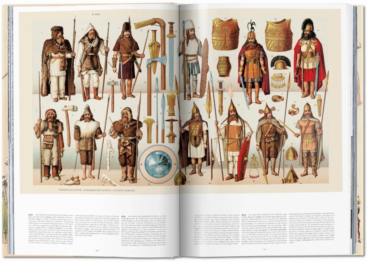 TASCHEN Racinet. The Complete Costume History Nur für heute