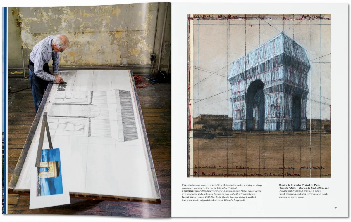 TASCHEN Christo and Jeanne-Claude. L’Arc de Triomphe, Wrapped Outlet