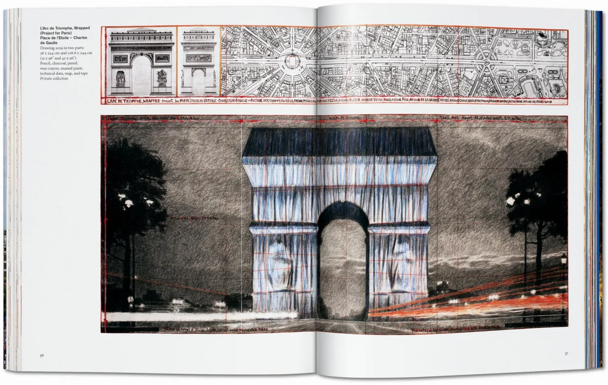 TASCHEN Christo and Jeanne-Claude. L’Arc de Triomphe, Wrapped Outlet