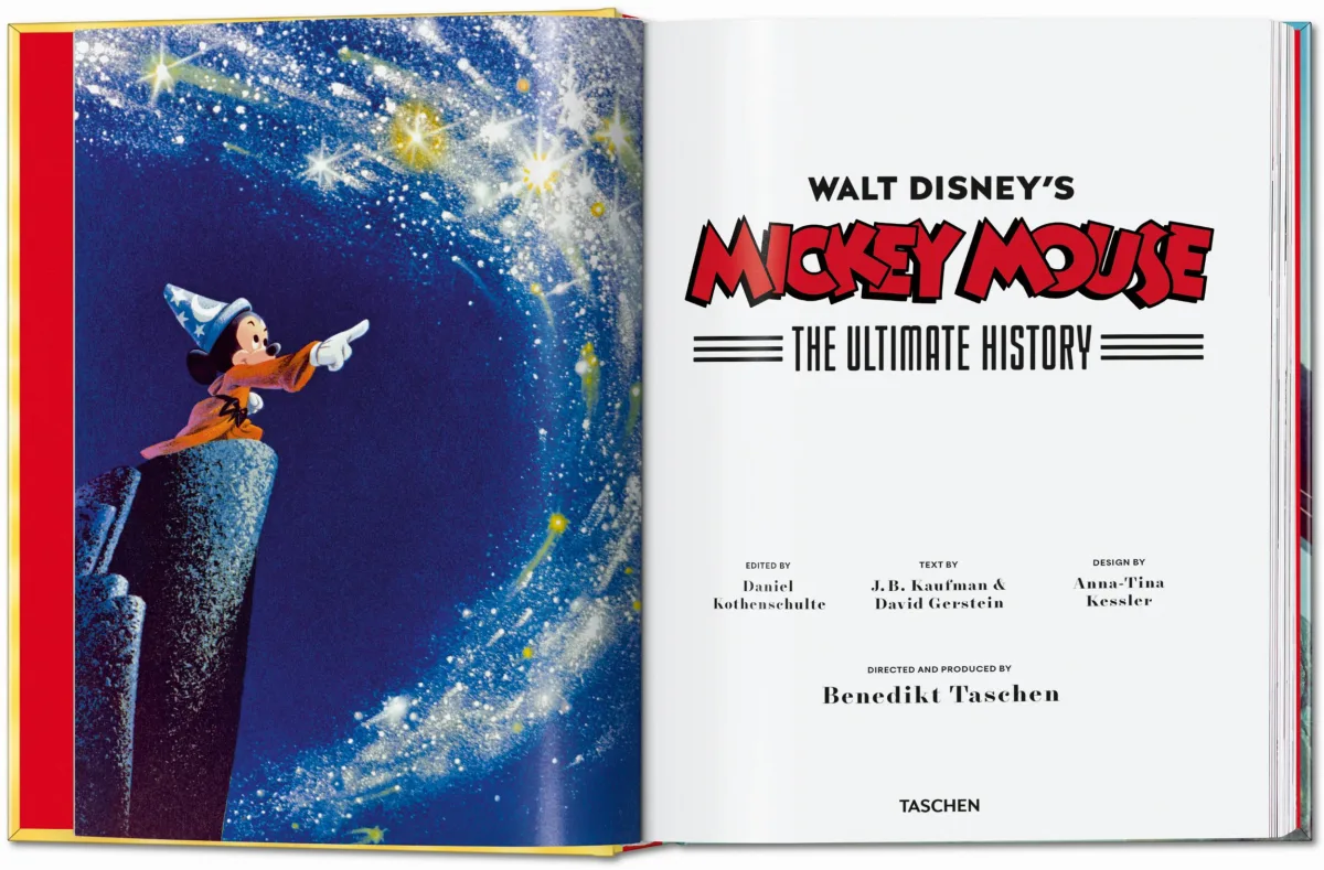 TASCHEN Walt Disney's Mickey Mouse. The Ultimate History Kostenloser Versand