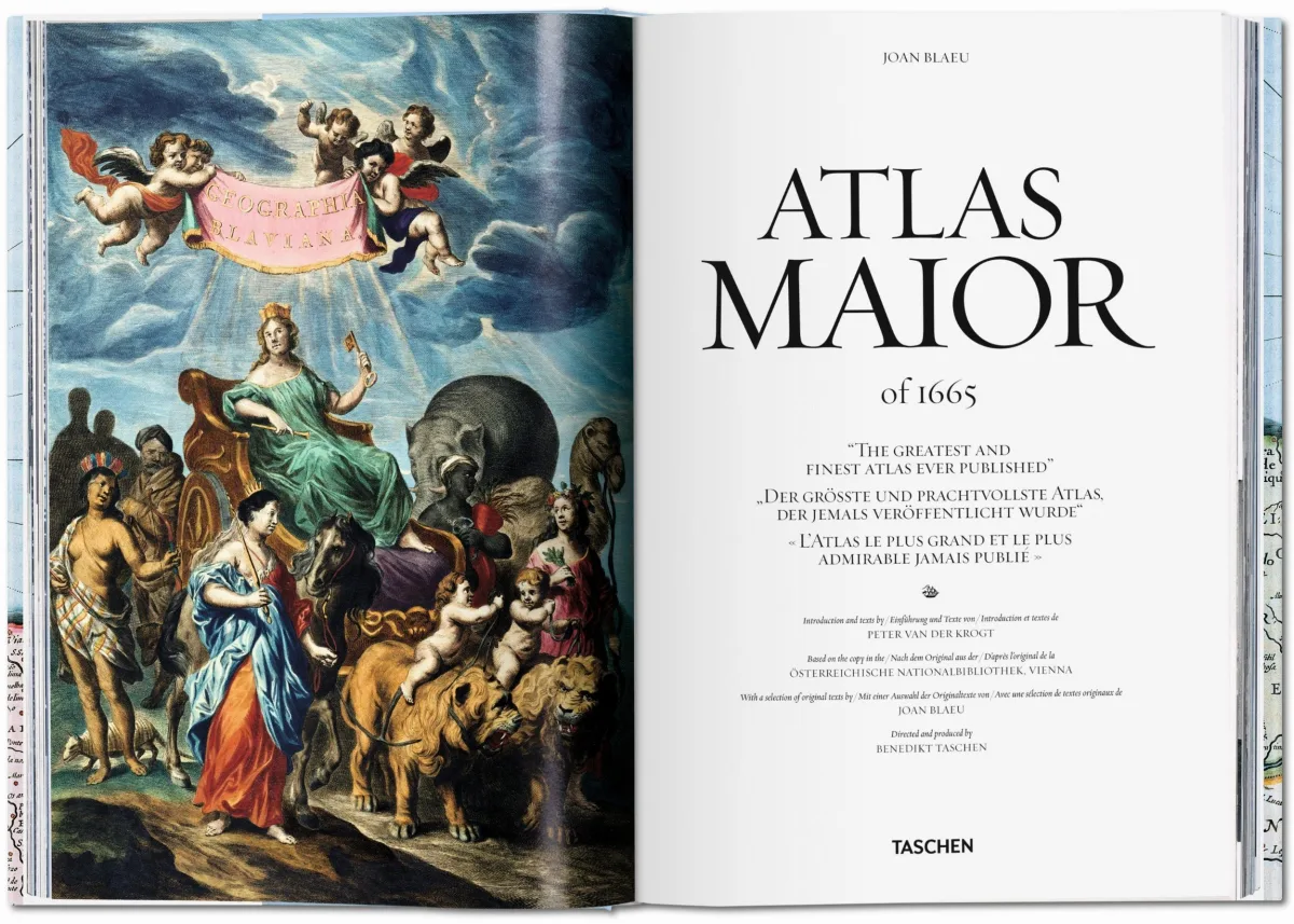 TASCHEN Joan Blaeu. Atlas Maior of 1665 Heißer Verkauf