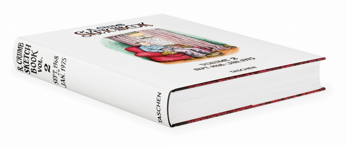 TASCHEN Robert Crumb. Sketchbook Vol. 2. 1968–1975 Kostenlose Rückgabe