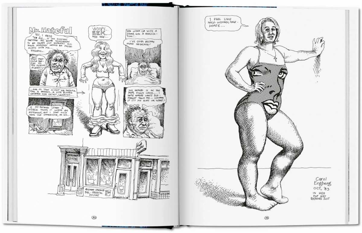 TASCHEN Robert Crumb. Sketchbook Vol. 4. 1982–1989 Letzte 3 Tage