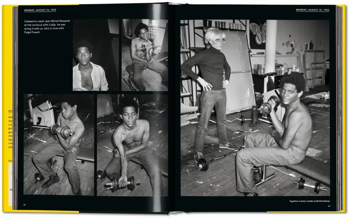 TASCHEN Warhol on Basquiat. The Iconic Relationship Told in Andy Warhol’s Words and Pictures Exklusivangebot