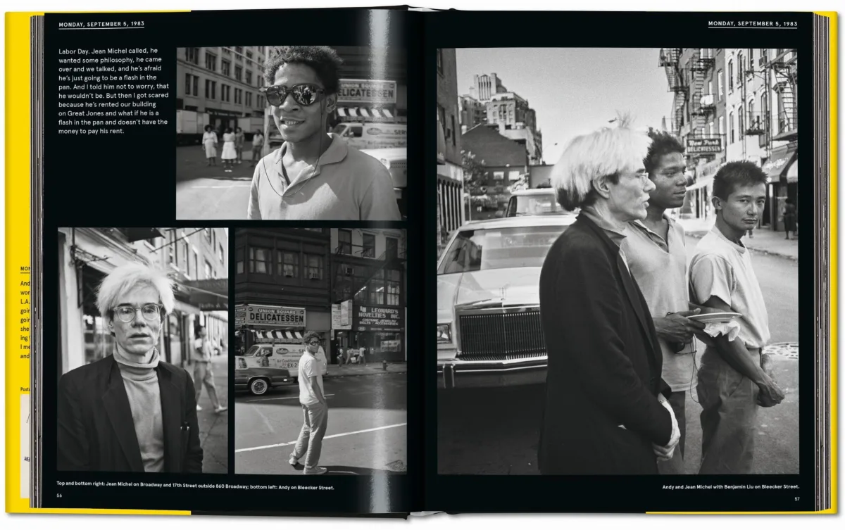 TASCHEN Warhol on Basquiat. The Iconic Relationship Told in Andy Warhol’s Words and Pictures Exklusivangebot