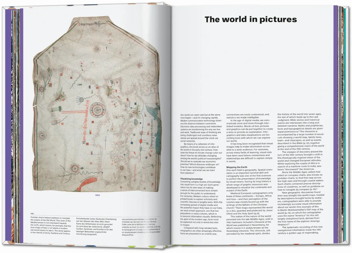 TASCHEN Understanding the World. The Atlas of Infographics Nur für heute