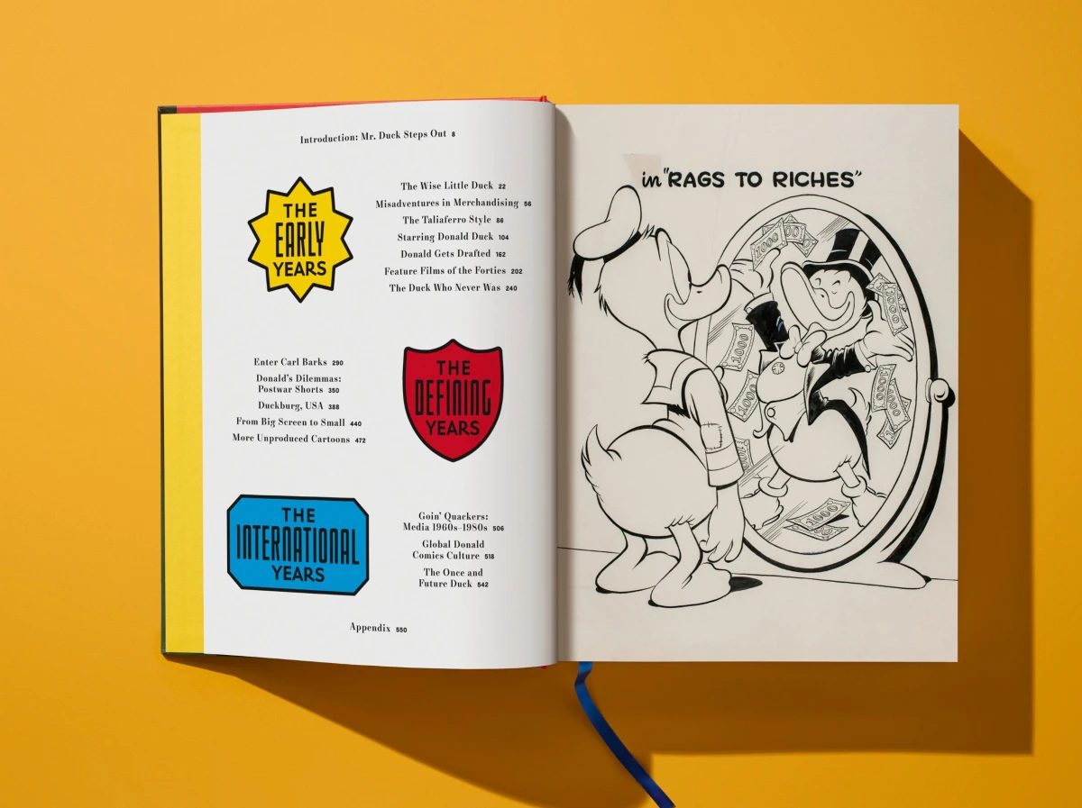 TASCHEN Walt Disney's Donald Duck. The Ultimate History Bis zu 55% Rabatt