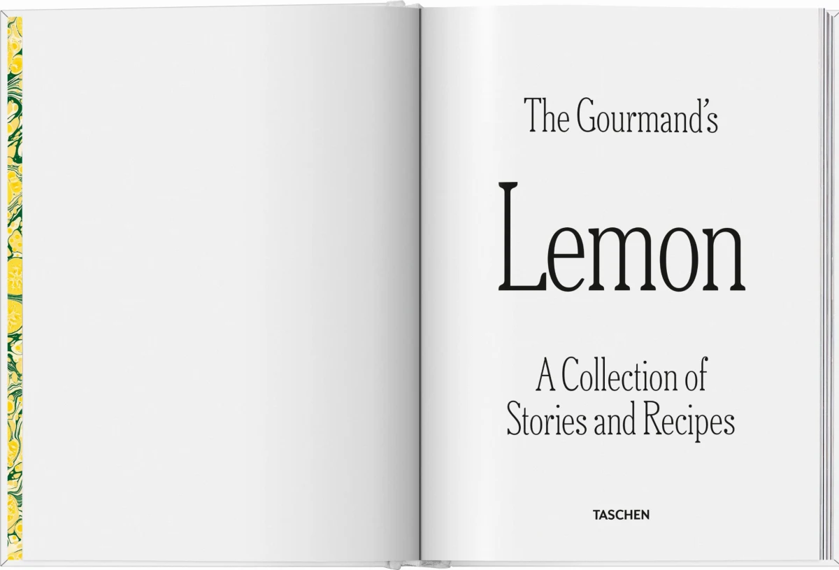 TASCHEN The Gourmand's Lemon. A Collection of Stories and Recipes Black Friday