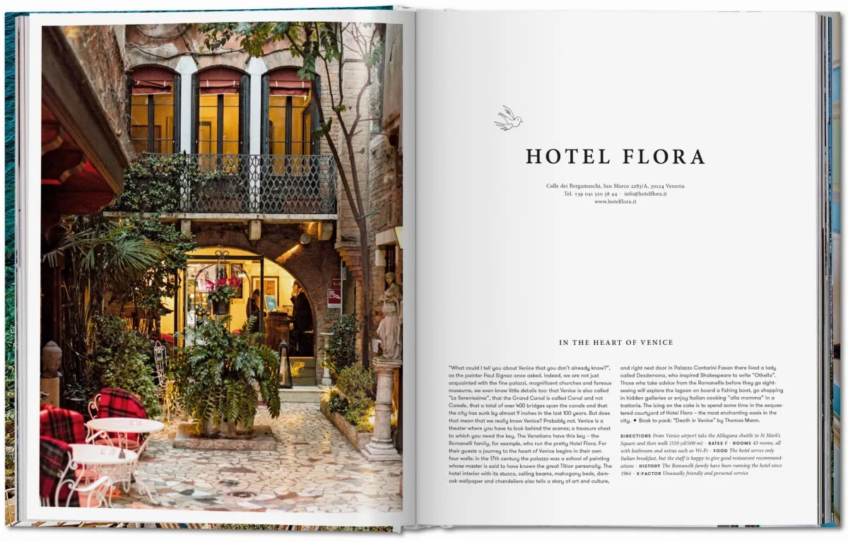 TASCHEN Great Escapes Italy. The Hotel Book Riesige Ersparnisse