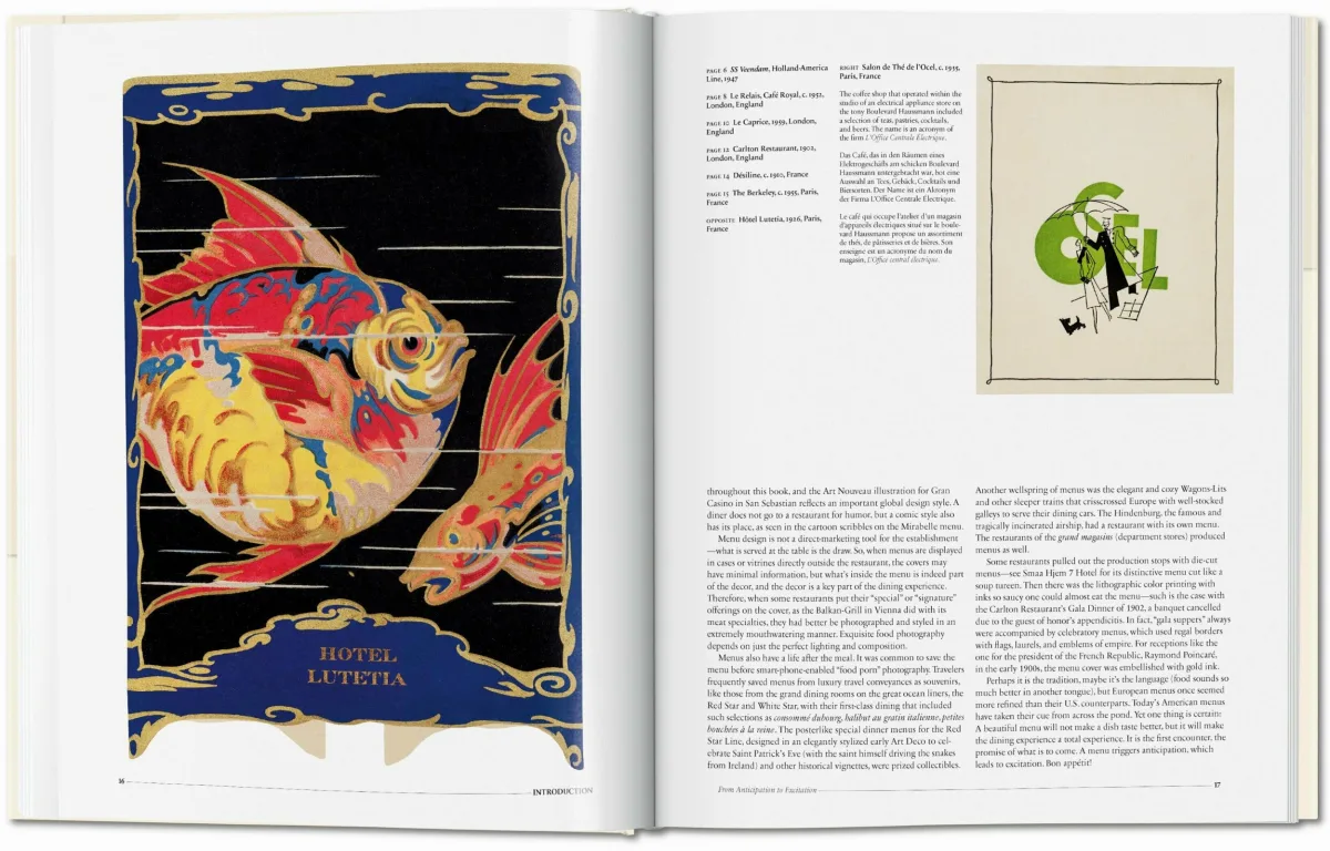 TASCHEN Menu Design in Europe Tiefpreis