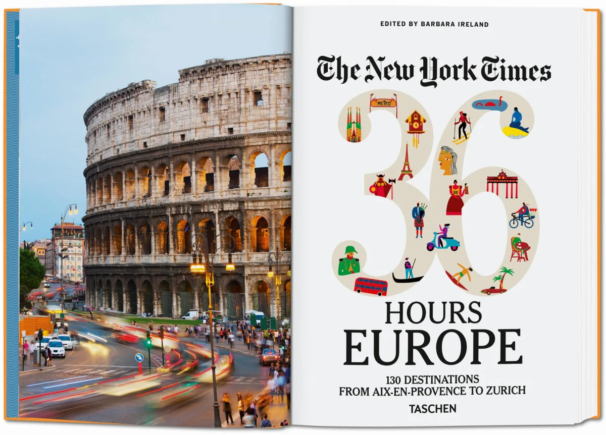 TASCHEN The New York Times 36 Hours. Europe. 3rd Edition Kostenlose Rückgabe