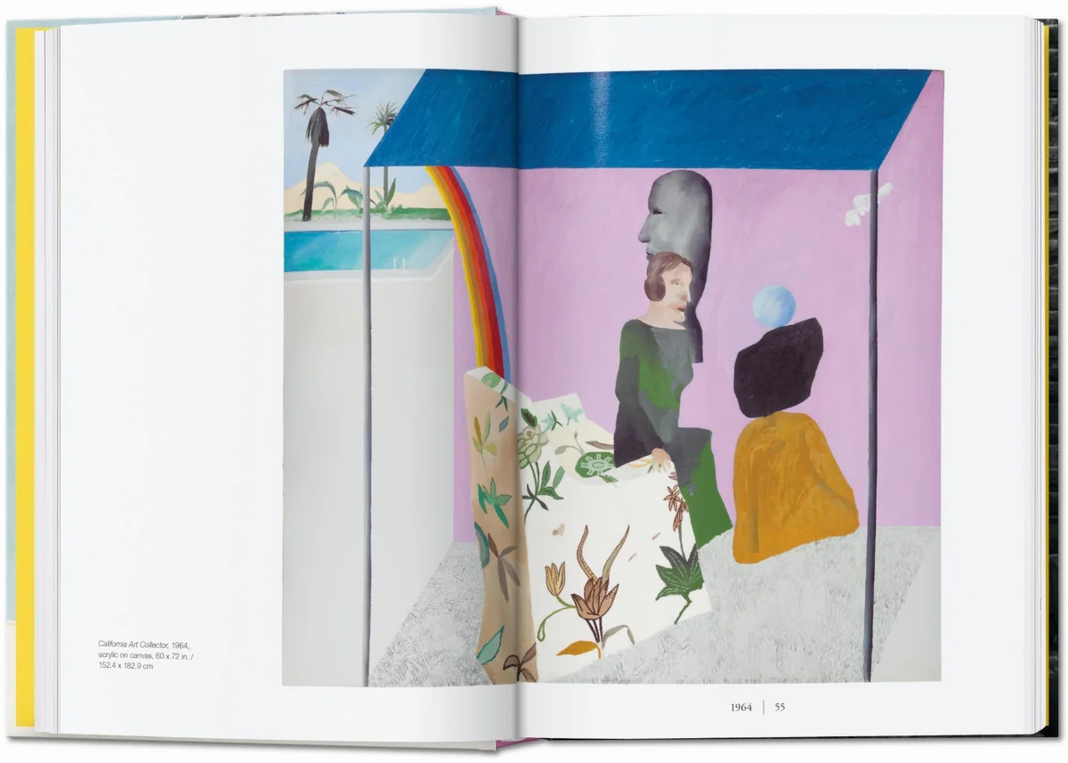 TASCHEN David Hockney. A Chronology. 40th Ed Super Rabatt
