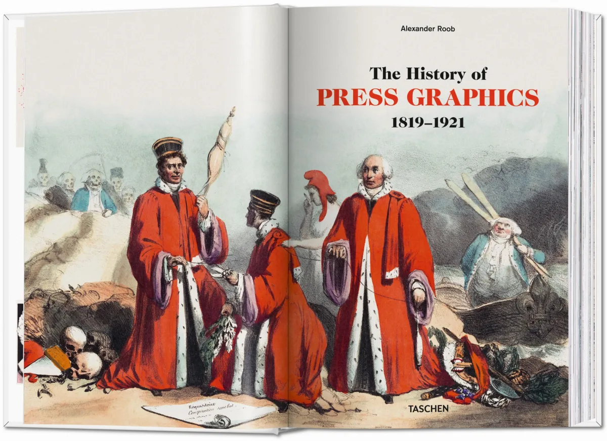 TASCHEN History of Press Graphics. 1819–1921 Bis zu 50% Rabatt