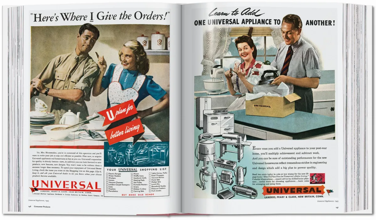 TASCHEN All-American Ads of the 40s Discount Store für neue Produkte