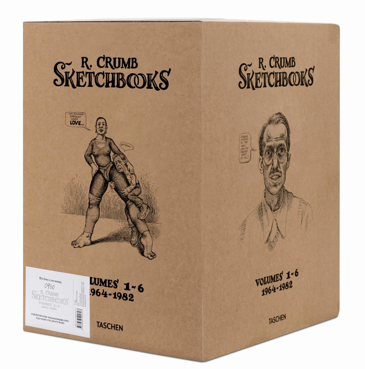 TASCHEN Robert Crumb. Sketchbooks 1964-1982 Clearance-Verkauf
