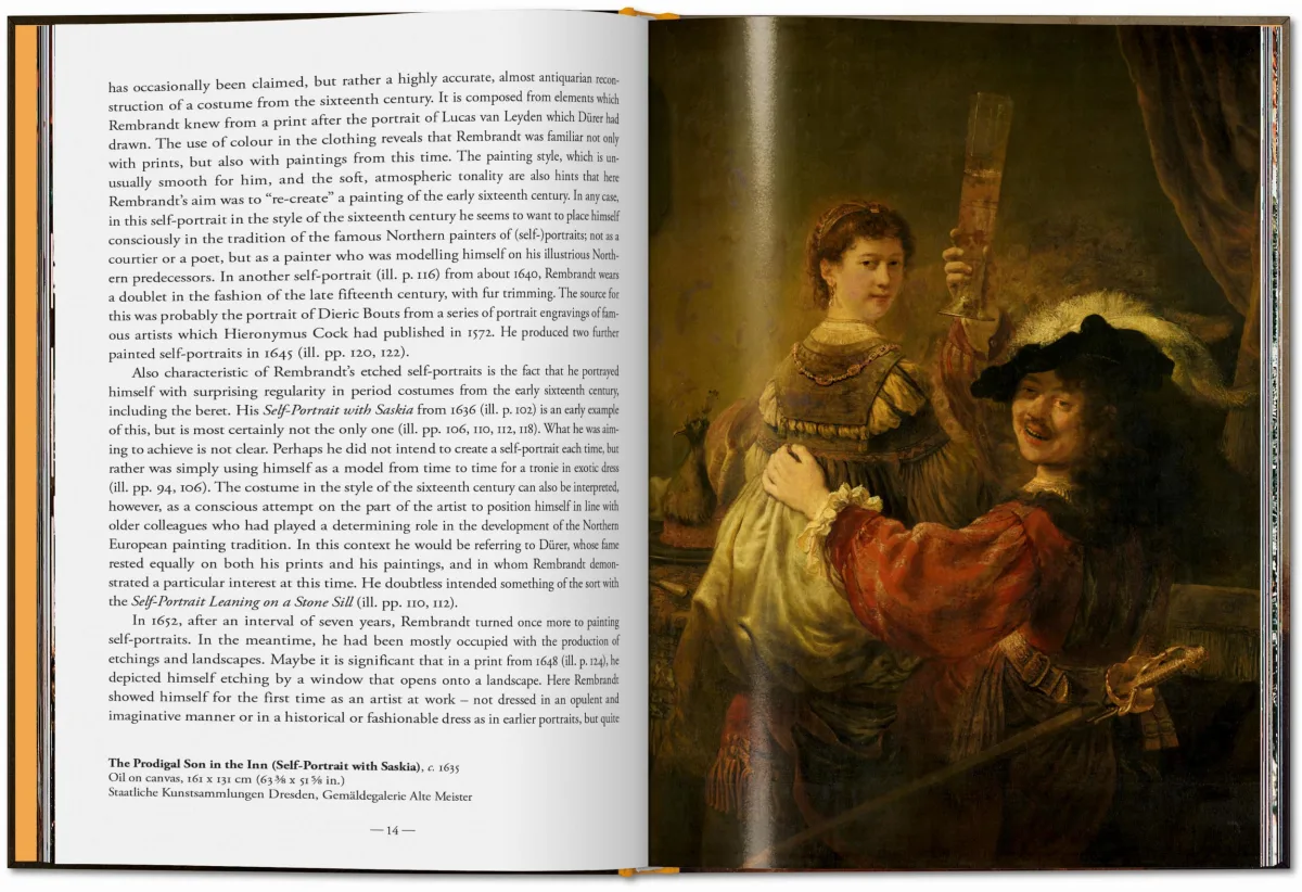 TASCHEN Rembrandt. The Complete Self-Portraits Speichern exportieren