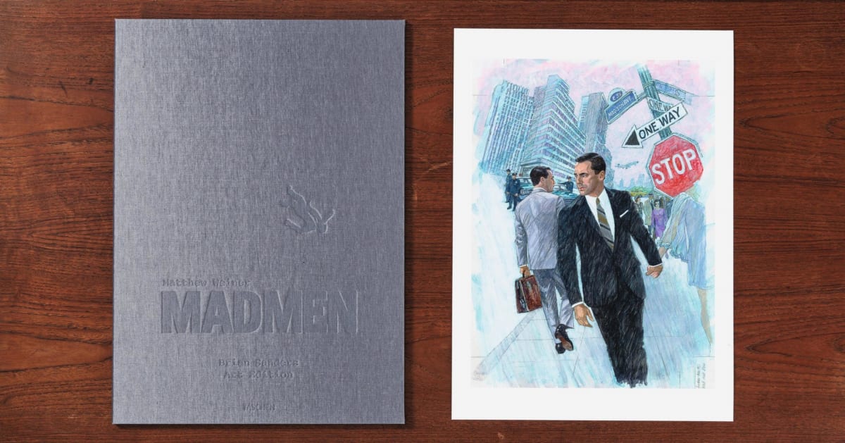 TASCHEN Matthew Weiner. Mad Men. Art Edition No. 1–500. Script Edition Auslauf