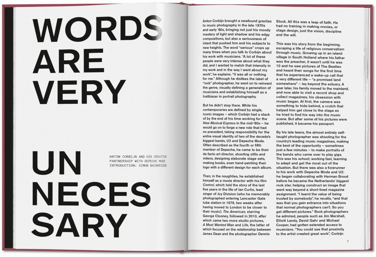 TASCHEN Depeche Mode by Anton Corbijn Kauf eins, bekomm eins gratis