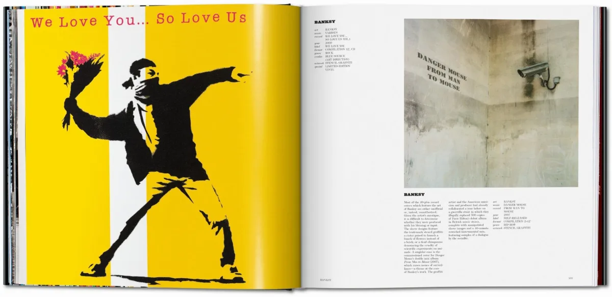 TASCHEN Art Record Covers Begrenzte Freigabe