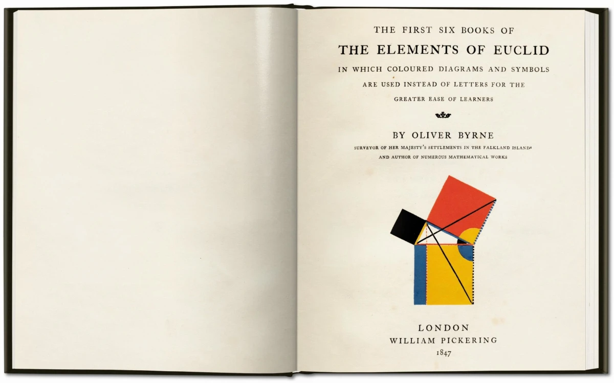 TASCHEN Oliver Byrne. The First Six Books of the Elements of Euclid Letzter Tag