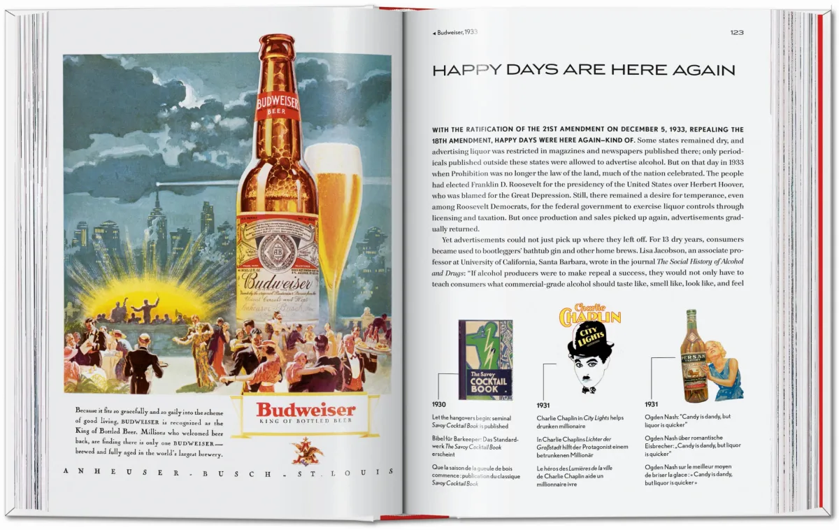 TASCHEN 20th Century Alcohol & Tobacco Ads. 40th Ed Zeitbegrenzte Promotion