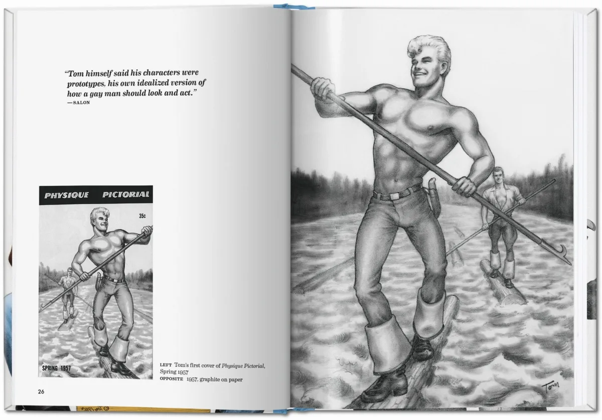 TASCHEN The Little Book of Tom. Blue Collar Vierteljährliche Förderung