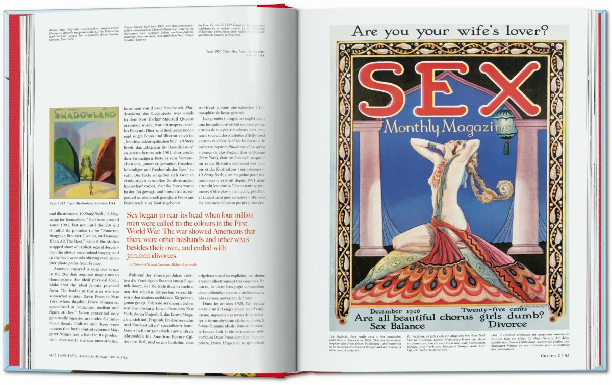TASCHEN Dian Hanson’s: The History of Men’s Magazines. Vol. 1: From 1900 to Post-WWII Kostenloser Versand international