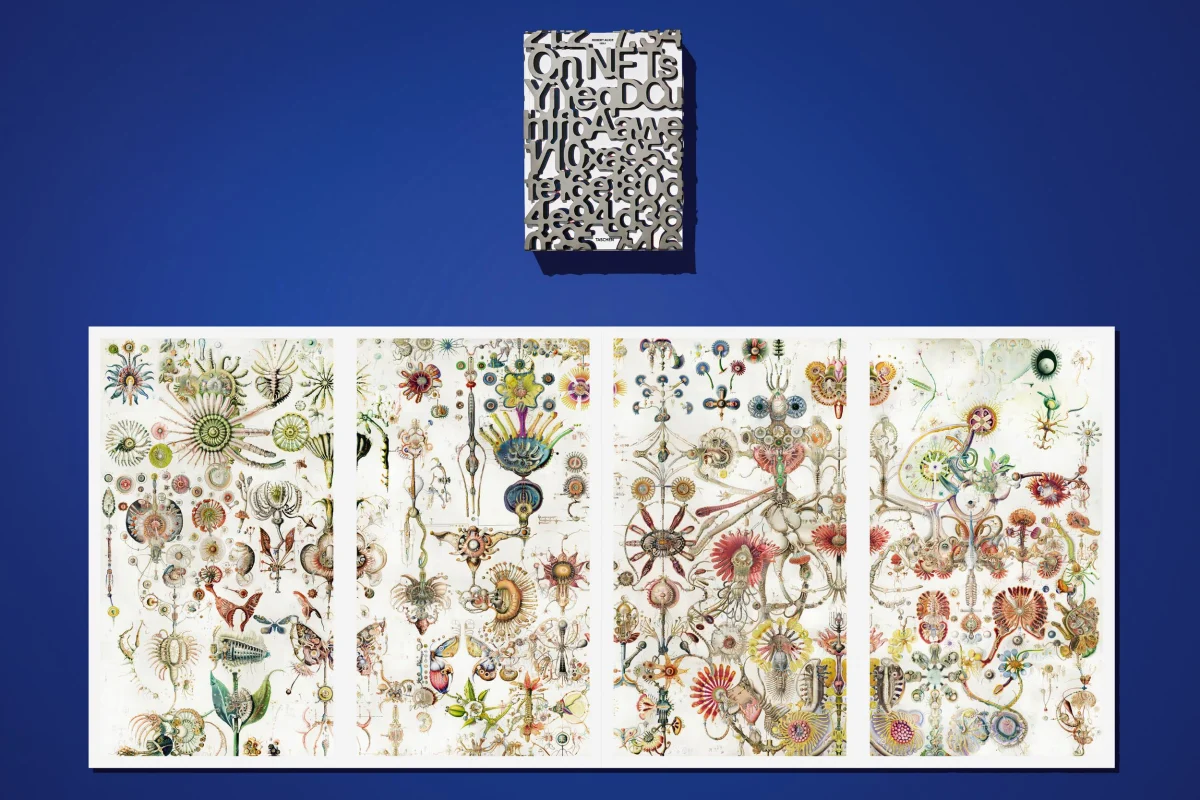 TASCHEN On NFTs. Art Edition No. 1–100, Sofia Crespo ‘{{floral automata_1236}}’